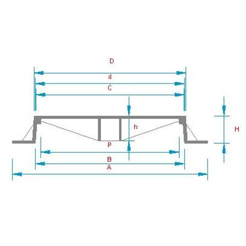 Bộ nắp hố ga TP-KTNT-06